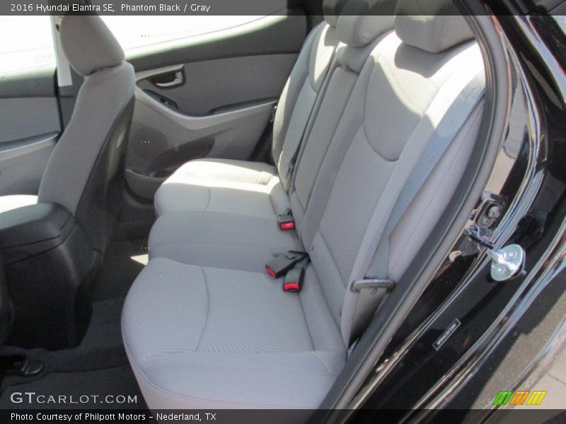 Phantom Black / Gray 2016 Hyundai Elantra SE