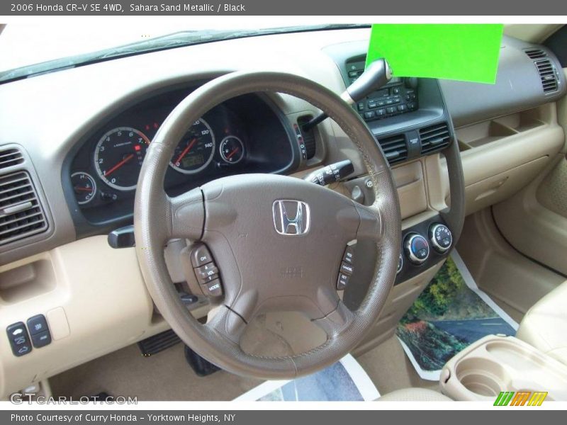 Sahara Sand Metallic / Black 2006 Honda CR-V SE 4WD
