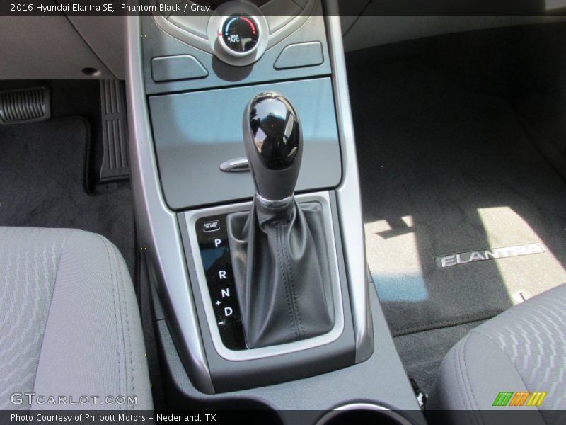 Phantom Black / Gray 2016 Hyundai Elantra SE
