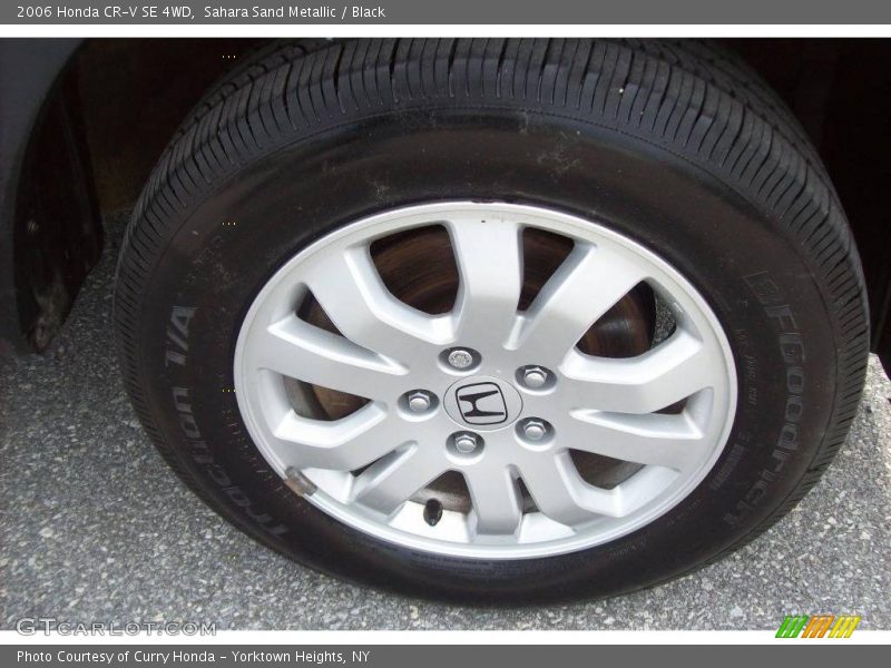Sahara Sand Metallic / Black 2006 Honda CR-V SE 4WD