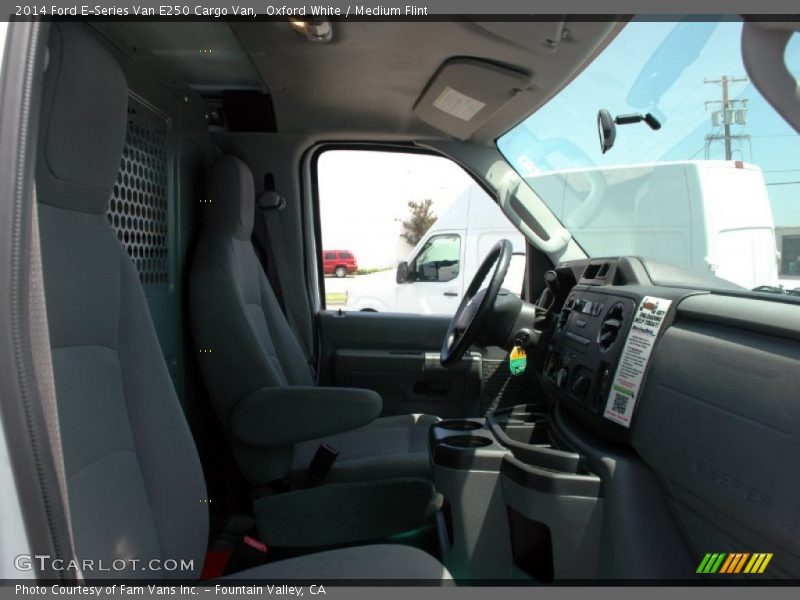 Oxford White / Medium Flint 2014 Ford E-Series Van E250 Cargo Van