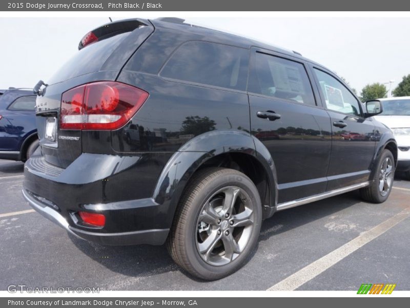 Pitch Black / Black 2015 Dodge Journey Crossroad