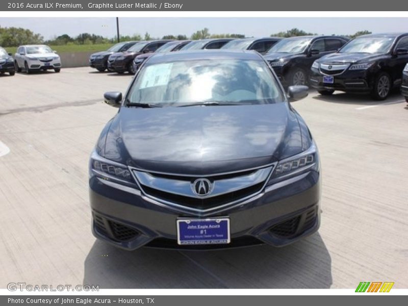 Graphite Luster Metallic / Ebony 2016 Acura ILX Premium