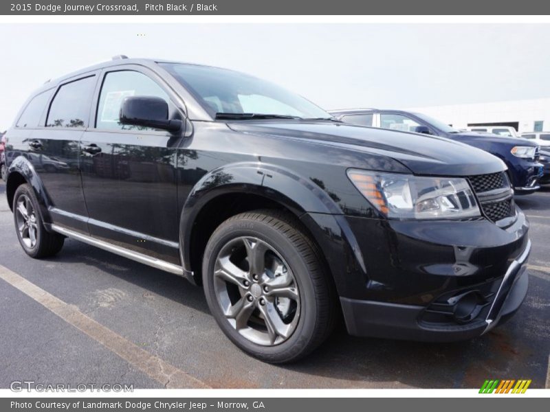 Pitch Black / Black 2015 Dodge Journey Crossroad