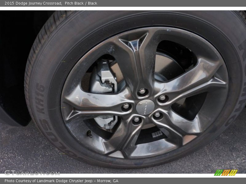 Pitch Black / Black 2015 Dodge Journey Crossroad