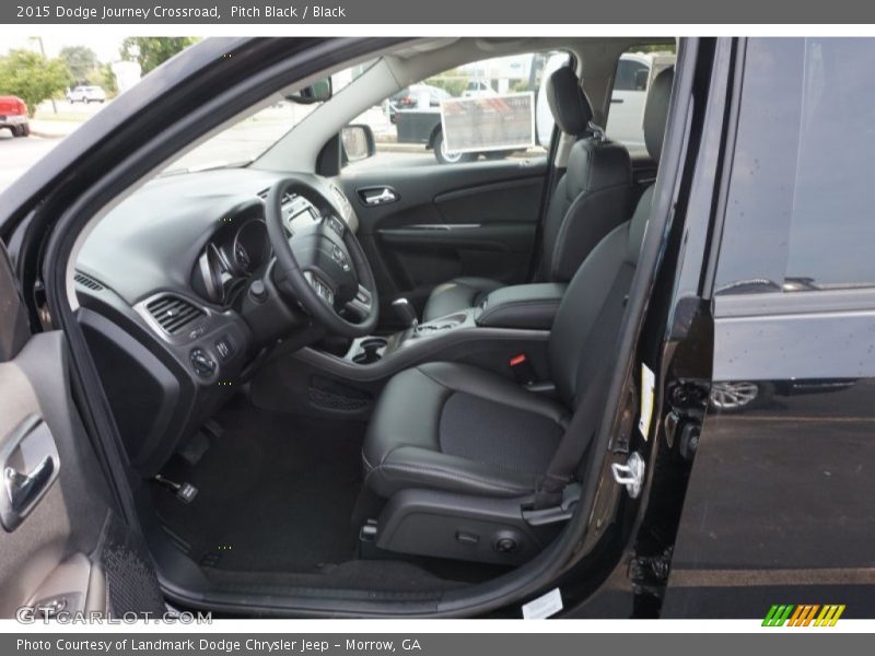 Pitch Black / Black 2015 Dodge Journey Crossroad