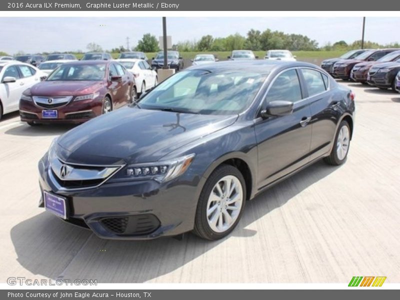 Graphite Luster Metallic / Ebony 2016 Acura ILX Premium