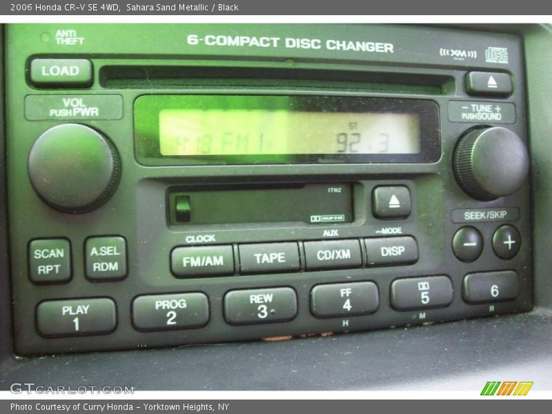 Sahara Sand Metallic / Black 2006 Honda CR-V SE 4WD