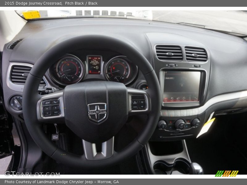 Pitch Black / Black 2015 Dodge Journey Crossroad