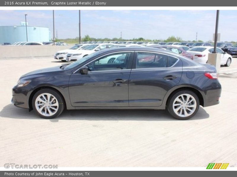 Graphite Luster Metallic / Ebony 2016 Acura ILX Premium