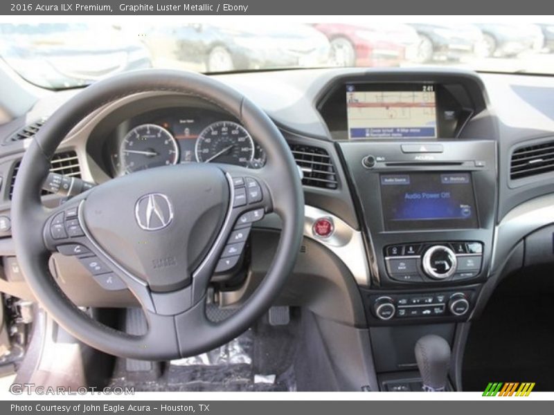 Graphite Luster Metallic / Ebony 2016 Acura ILX Premium
