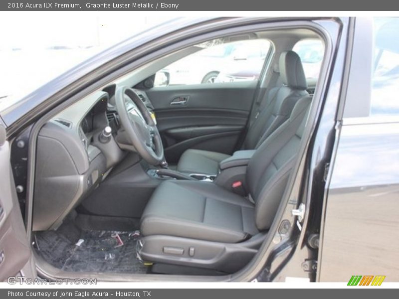 Graphite Luster Metallic / Ebony 2016 Acura ILX Premium