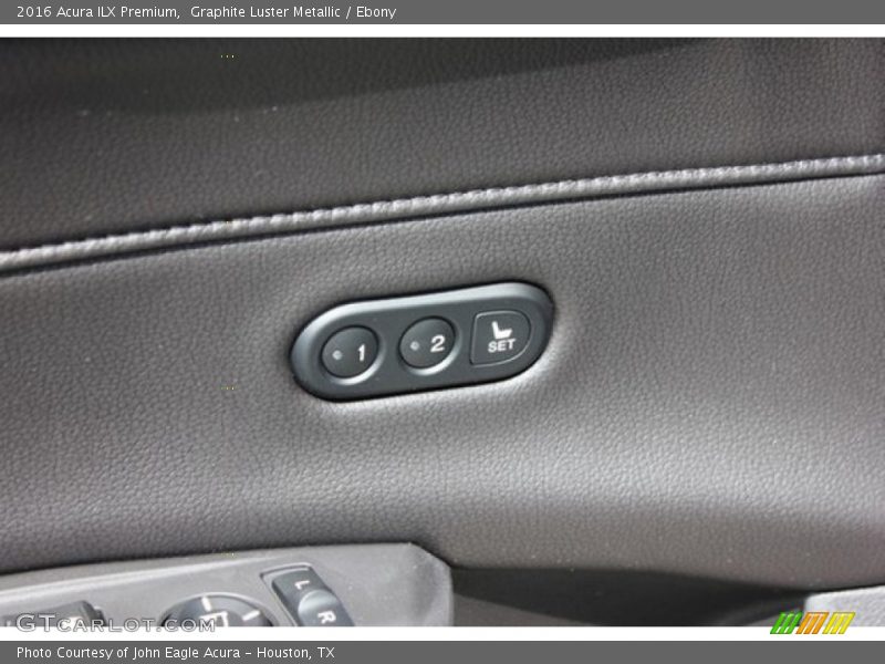 Graphite Luster Metallic / Ebony 2016 Acura ILX Premium