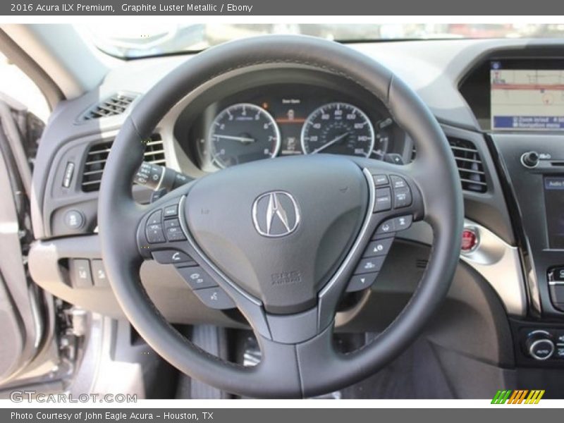Graphite Luster Metallic / Ebony 2016 Acura ILX Premium
