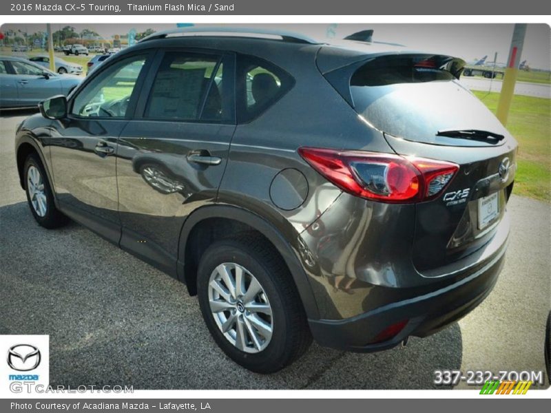 Titanium Flash Mica / Sand 2016 Mazda CX-5 Touring