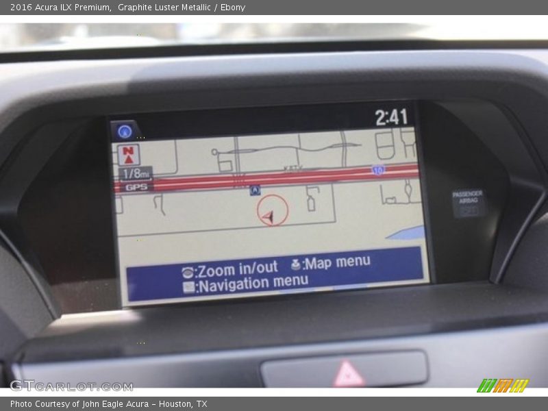Graphite Luster Metallic / Ebony 2016 Acura ILX Premium