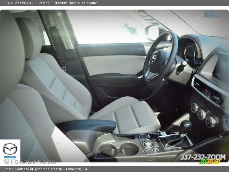 Titanium Flash Mica / Sand 2016 Mazda CX-5 Touring