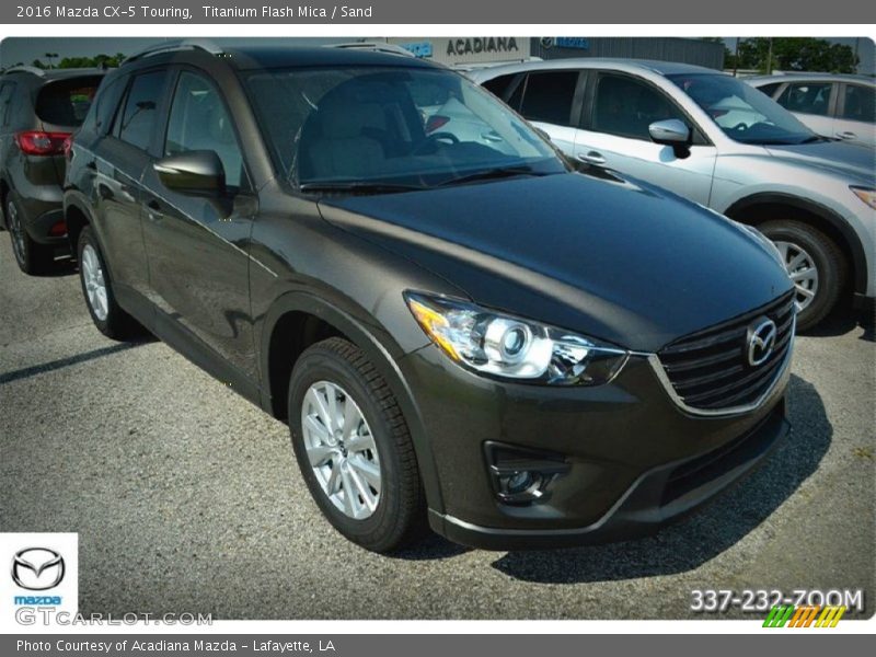 Titanium Flash Mica / Sand 2016 Mazda CX-5 Touring