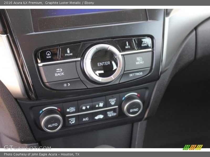 Graphite Luster Metallic / Ebony 2016 Acura ILX Premium