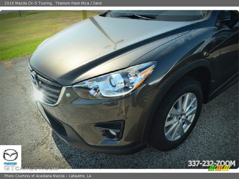 Titanium Flash Mica / Sand 2016 Mazda CX-5 Touring