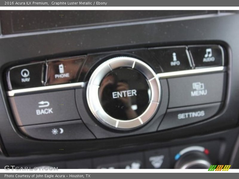 Graphite Luster Metallic / Ebony 2016 Acura ILX Premium