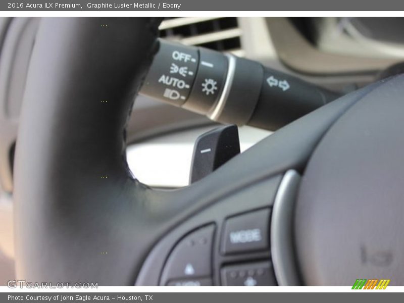 Graphite Luster Metallic / Ebony 2016 Acura ILX Premium