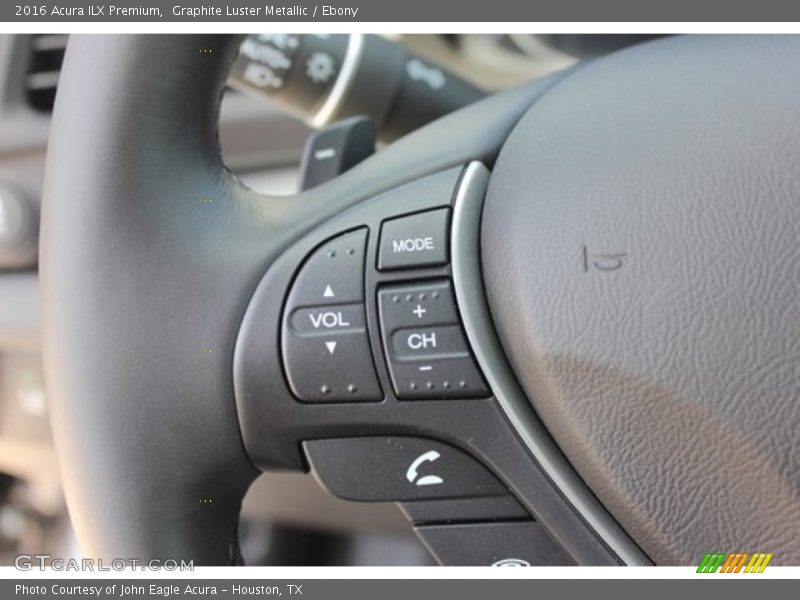 Graphite Luster Metallic / Ebony 2016 Acura ILX Premium
