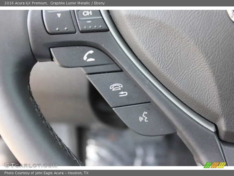 Graphite Luster Metallic / Ebony 2016 Acura ILX Premium