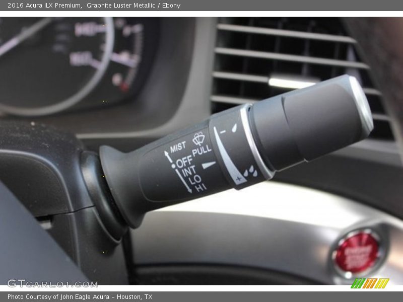 Graphite Luster Metallic / Ebony 2016 Acura ILX Premium