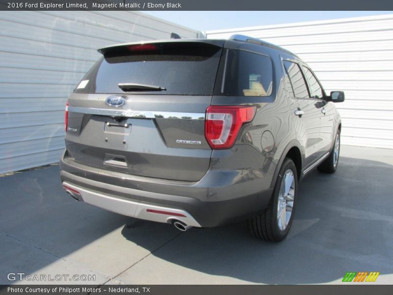 Magnetic Metallic / Ebony Black 2016 Ford Explorer Limited