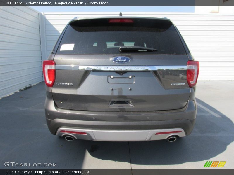 Magnetic Metallic / Ebony Black 2016 Ford Explorer Limited
