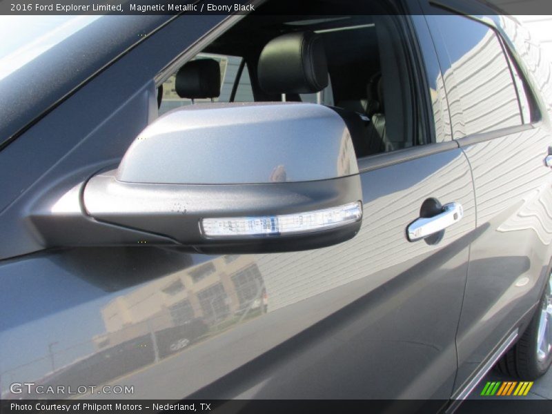 Magnetic Metallic / Ebony Black 2016 Ford Explorer Limited