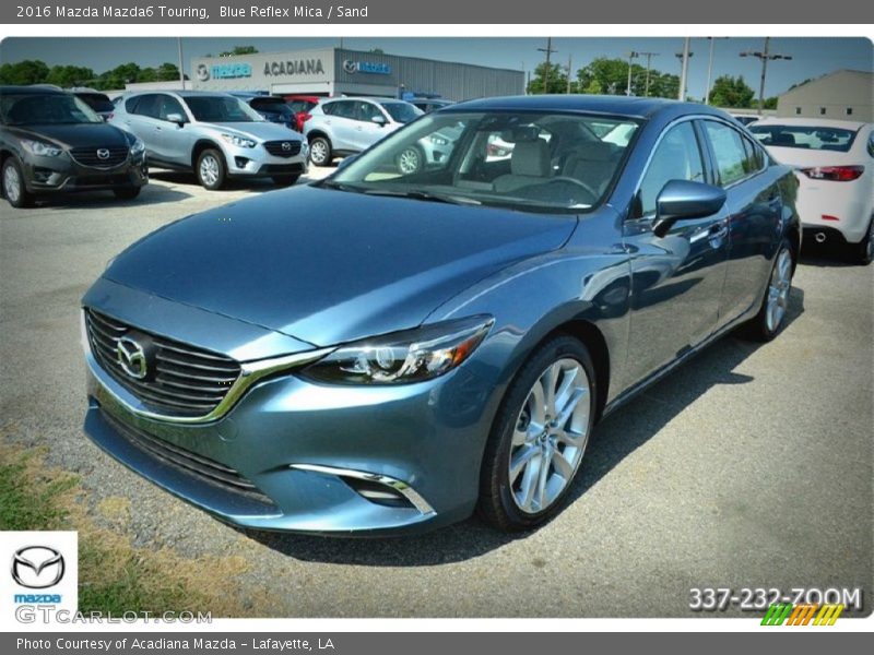 Blue Reflex Mica / Sand 2016 Mazda Mazda6 Touring