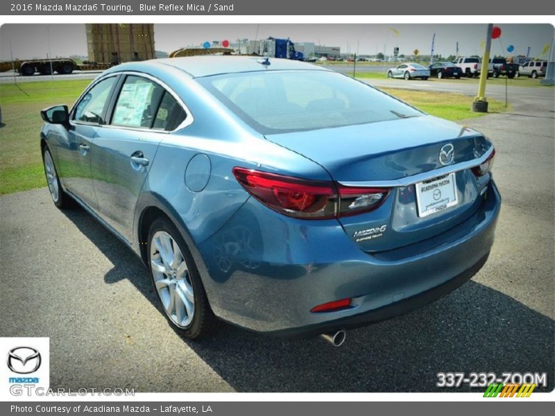 Blue Reflex Mica / Sand 2016 Mazda Mazda6 Touring