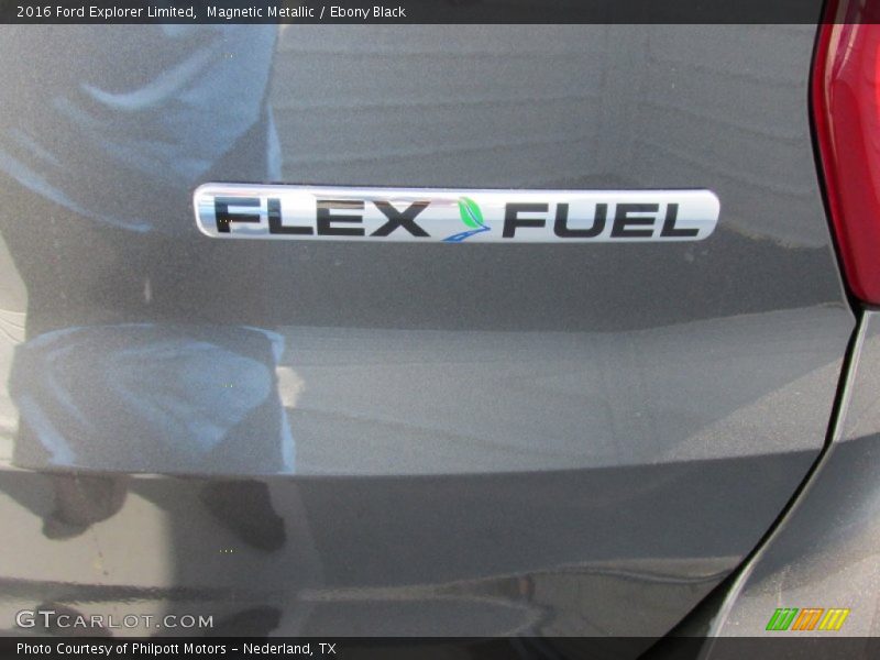 Magnetic Metallic / Ebony Black 2016 Ford Explorer Limited