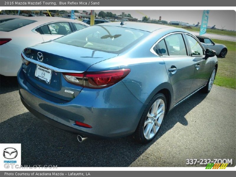 Blue Reflex Mica / Sand 2016 Mazda Mazda6 Touring