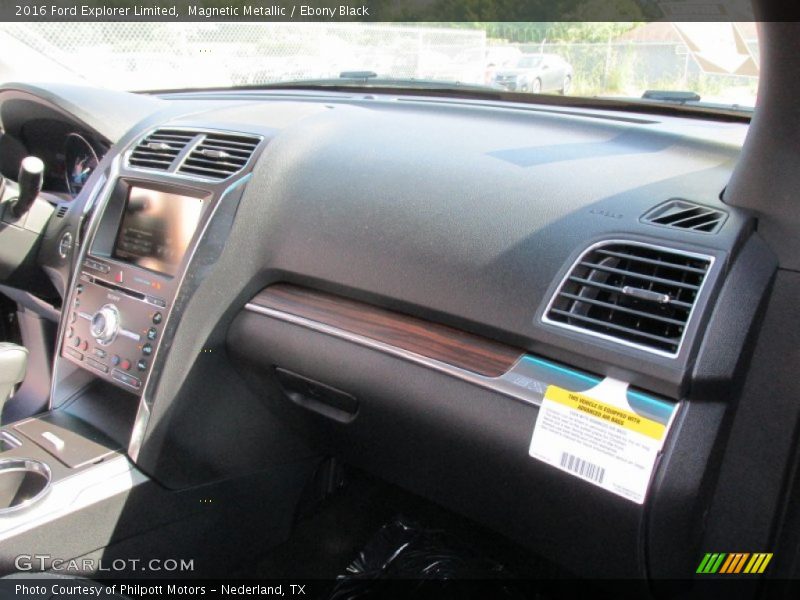 Magnetic Metallic / Ebony Black 2016 Ford Explorer Limited