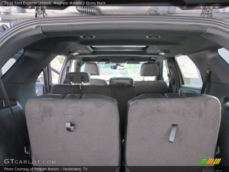 Magnetic Metallic / Ebony Black 2016 Ford Explorer Limited