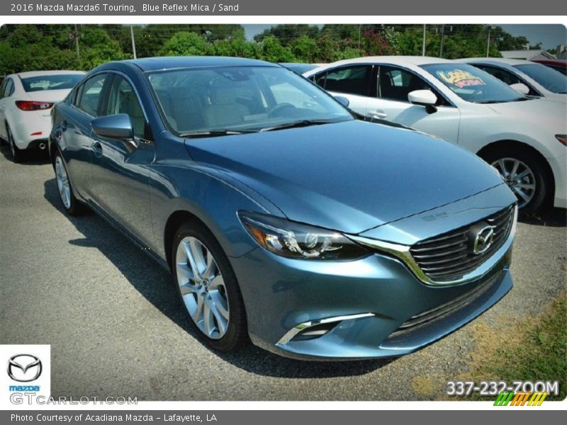 Blue Reflex Mica / Sand 2016 Mazda Mazda6 Touring