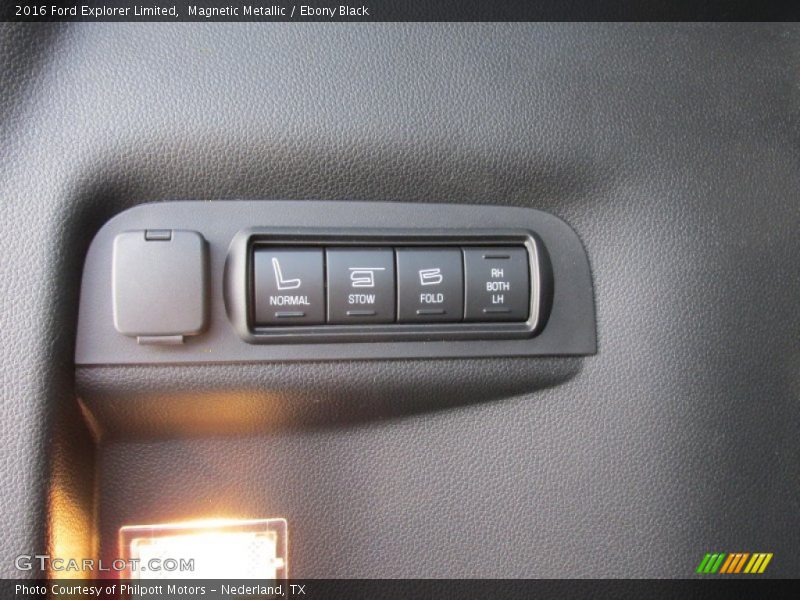 Magnetic Metallic / Ebony Black 2016 Ford Explorer Limited
