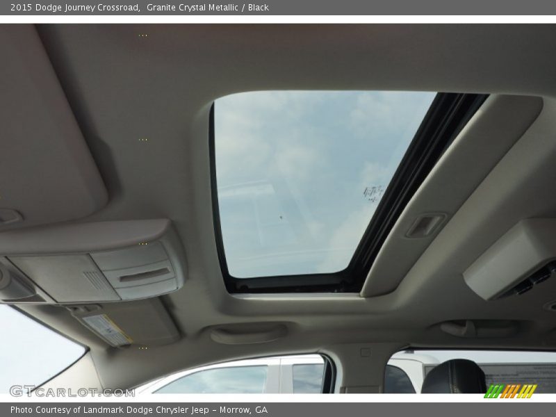 Granite Crystal Metallic / Black 2015 Dodge Journey Crossroad