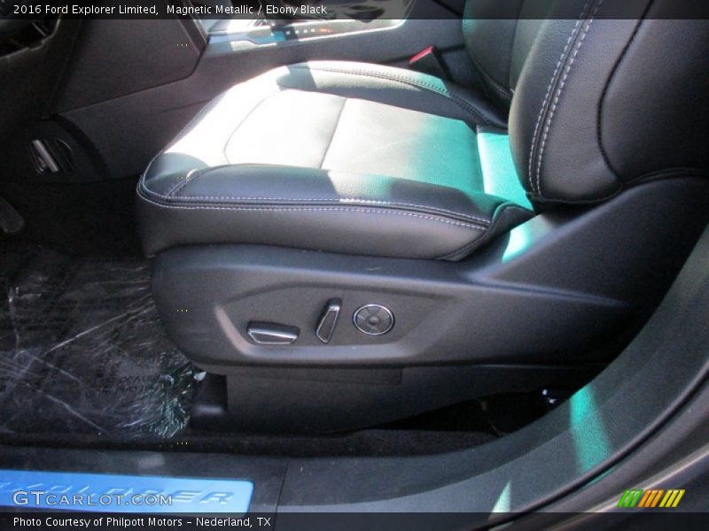 Magnetic Metallic / Ebony Black 2016 Ford Explorer Limited