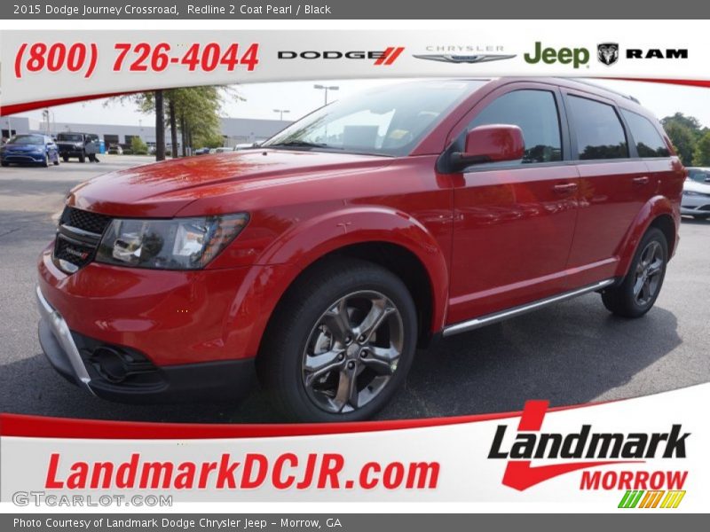 Redline 2 Coat Pearl / Black 2015 Dodge Journey Crossroad