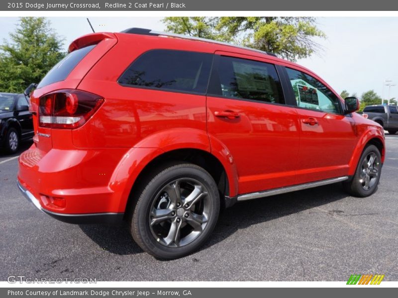 Redline 2 Coat Pearl / Black 2015 Dodge Journey Crossroad