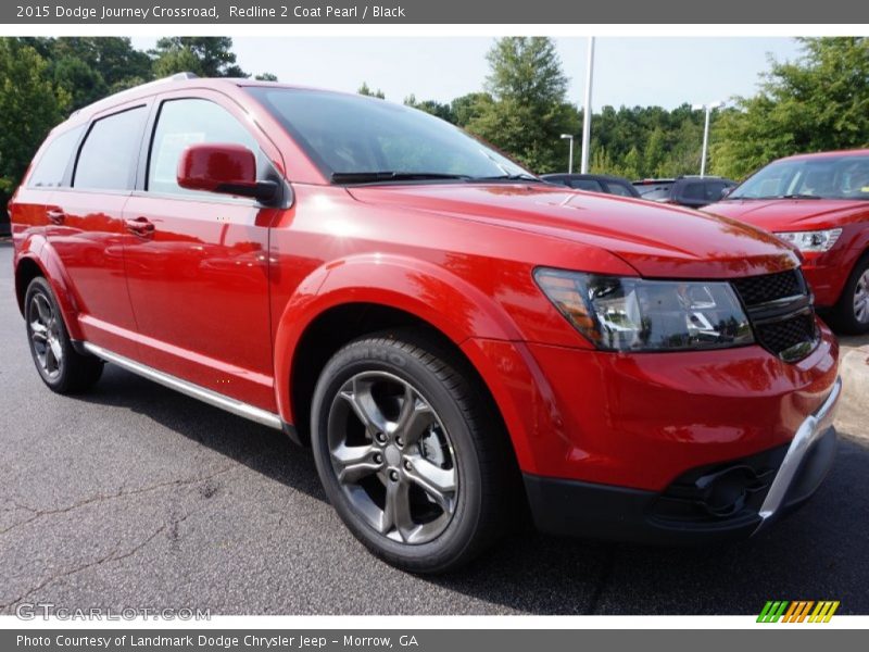 Redline 2 Coat Pearl / Black 2015 Dodge Journey Crossroad