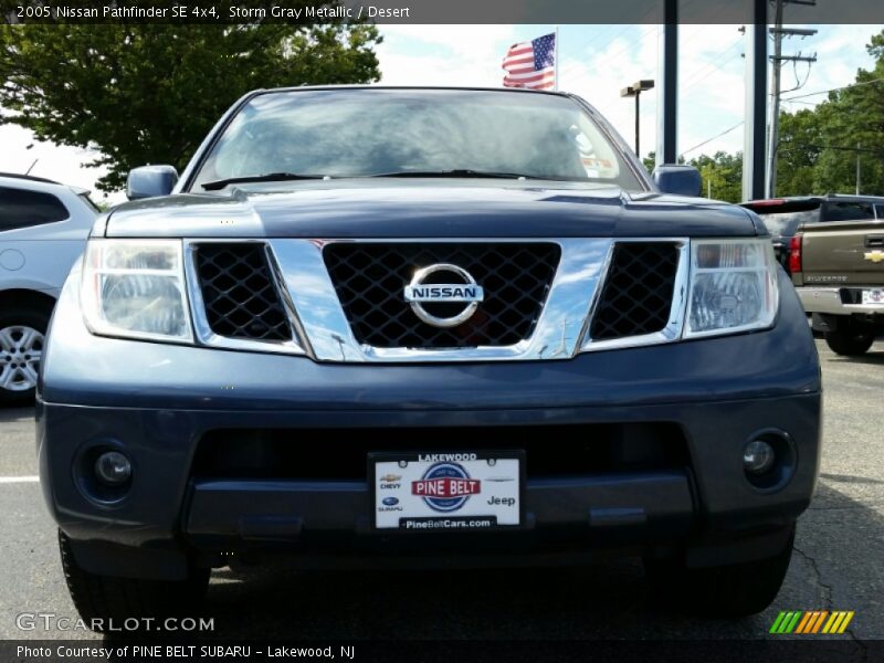Storm Gray Metallic / Desert 2005 Nissan Pathfinder SE 4x4