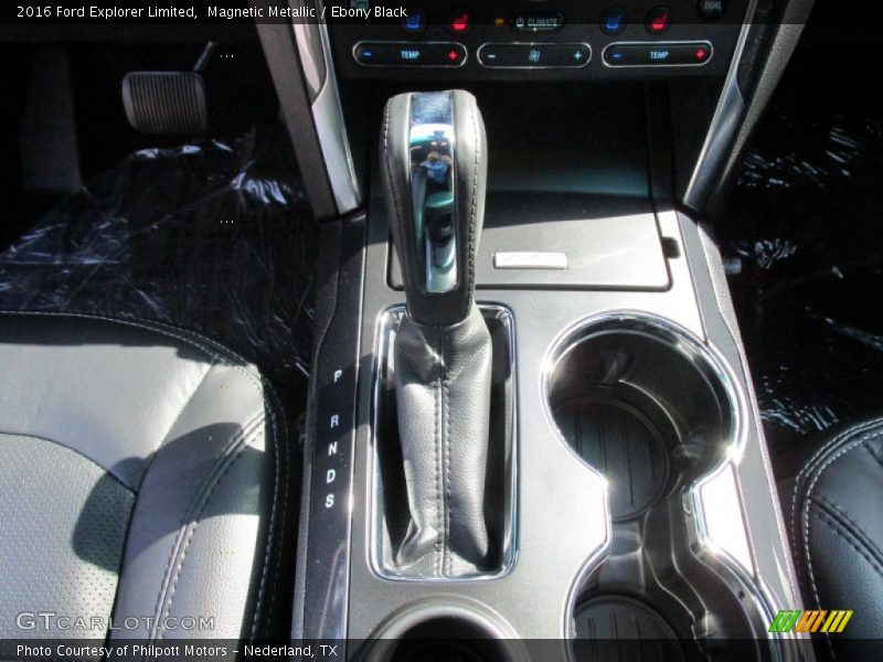 Magnetic Metallic / Ebony Black 2016 Ford Explorer Limited