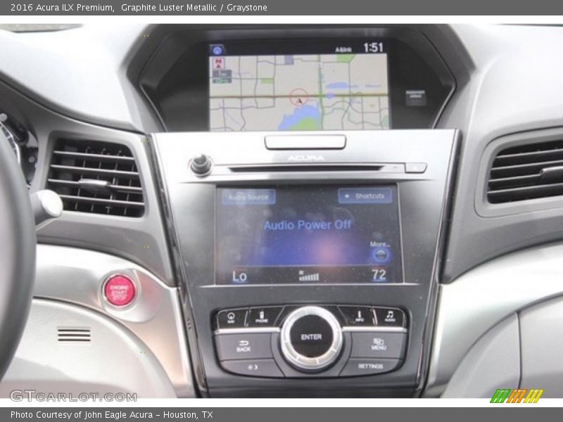 Graphite Luster Metallic / Graystone 2016 Acura ILX Premium