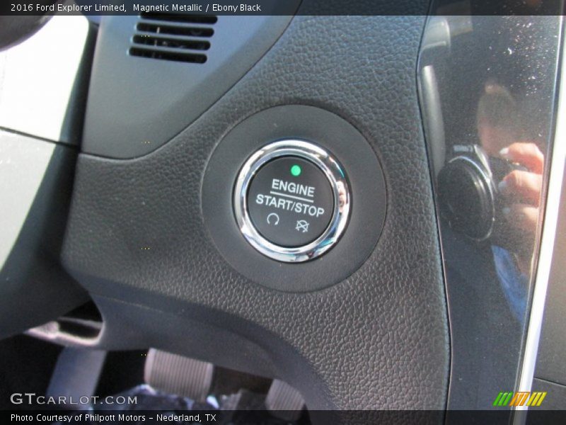 Magnetic Metallic / Ebony Black 2016 Ford Explorer Limited