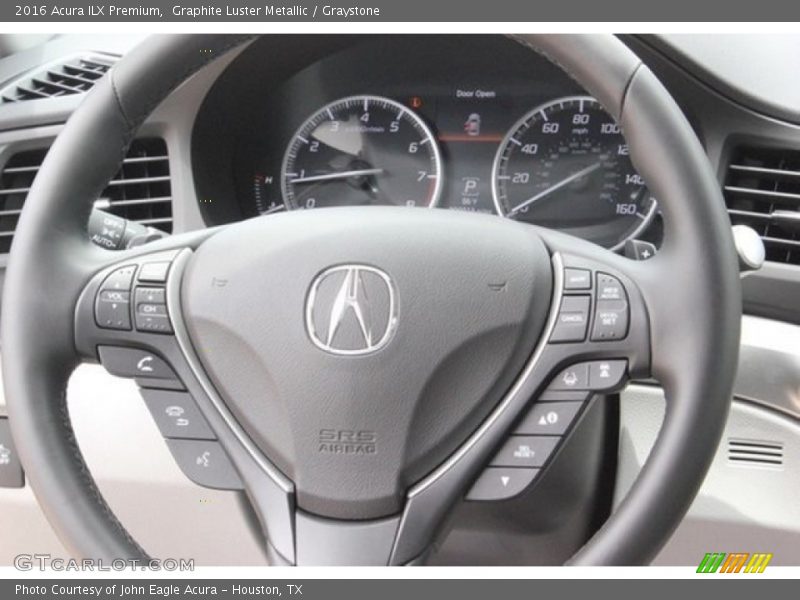 Graphite Luster Metallic / Graystone 2016 Acura ILX Premium